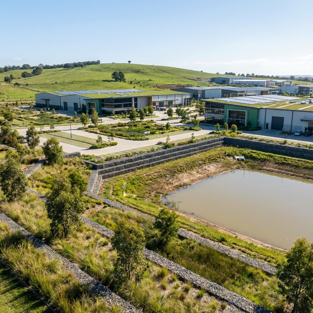 济宁某工业园水土保持监测项目