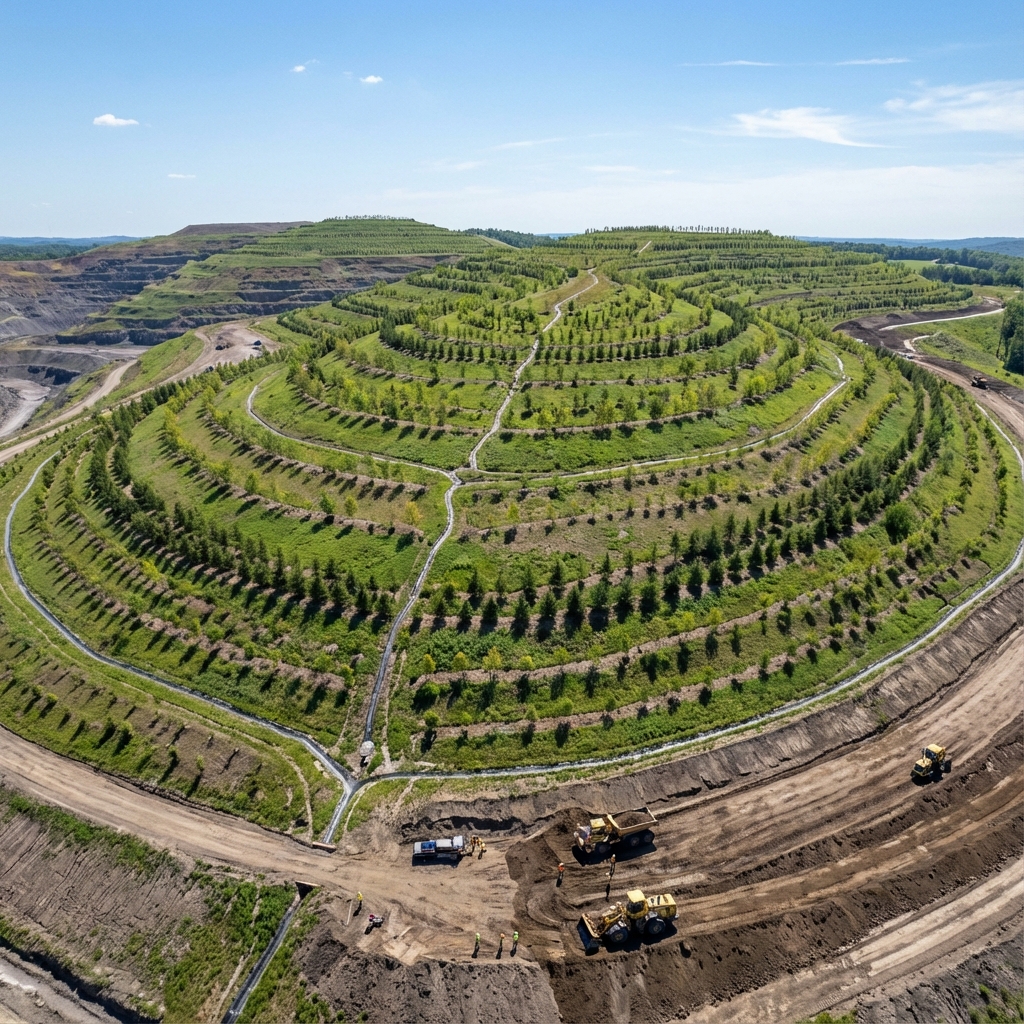 鲁南某矿区生态修复与水保方案